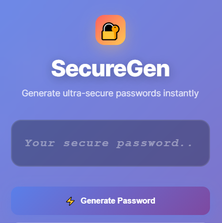 SecureGen - Gratis online wachtwoordgenerator 🔐 media 3