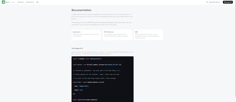 mailQA — test every email your app sends screenshot 4