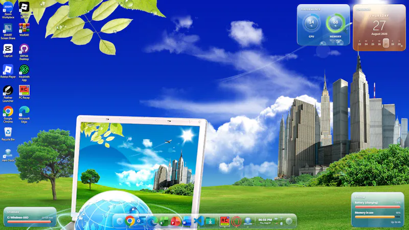 Aero Dock screenshot 3