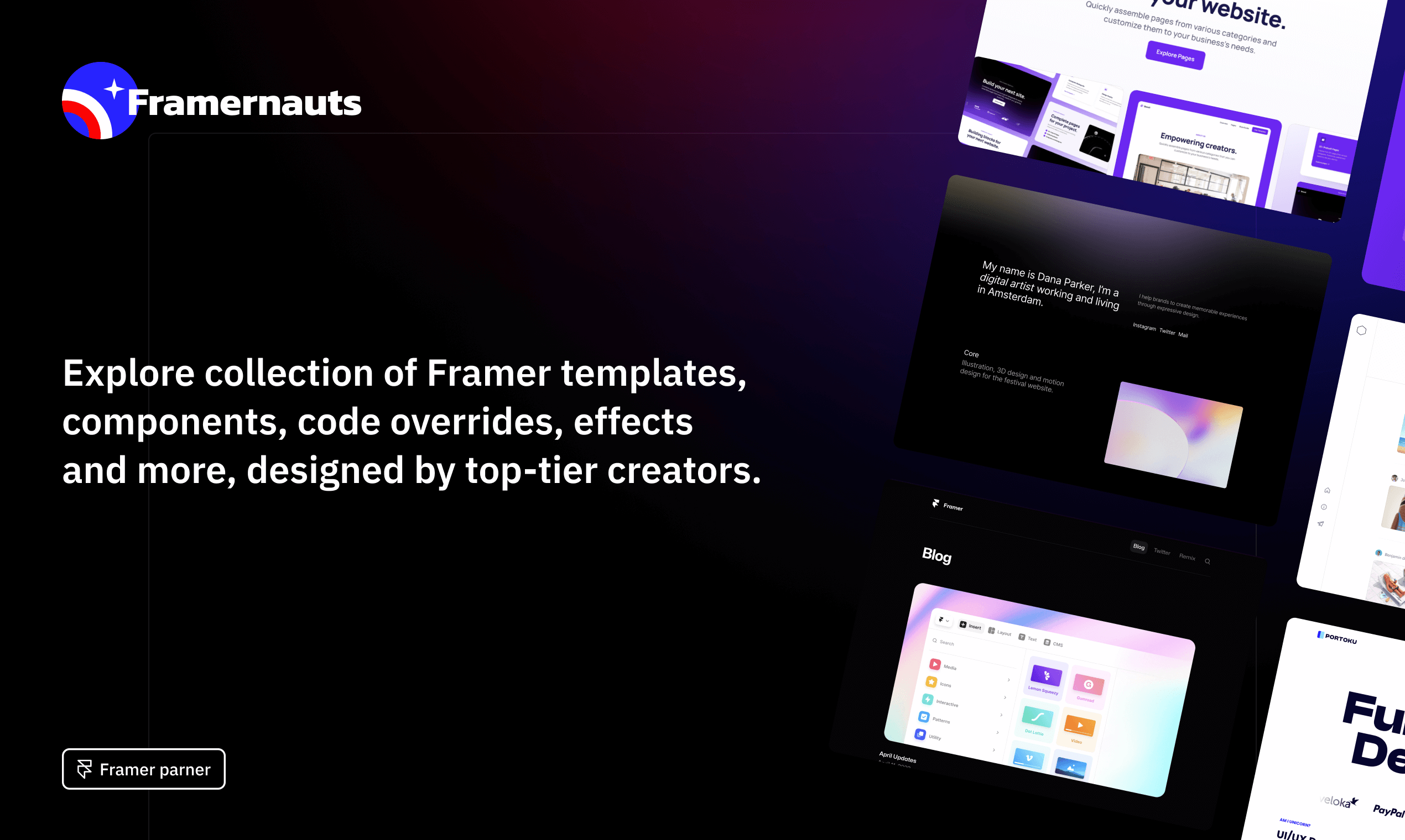 Framernauts - 由頂級創作者設計的所有框架市場。 media 2