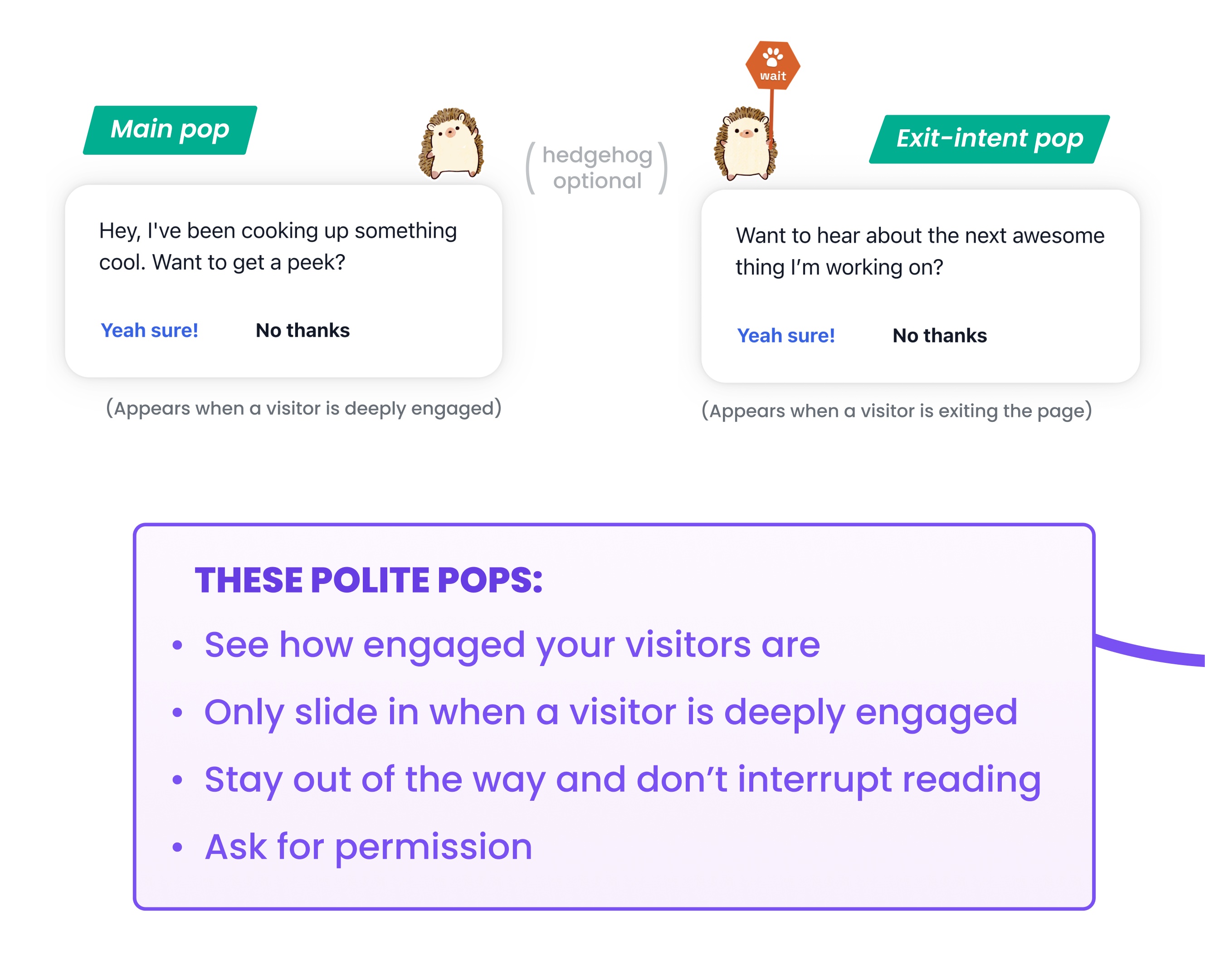 Beleefde pop - Het beleefde formulier voor het aanmelden van e -mail media 4