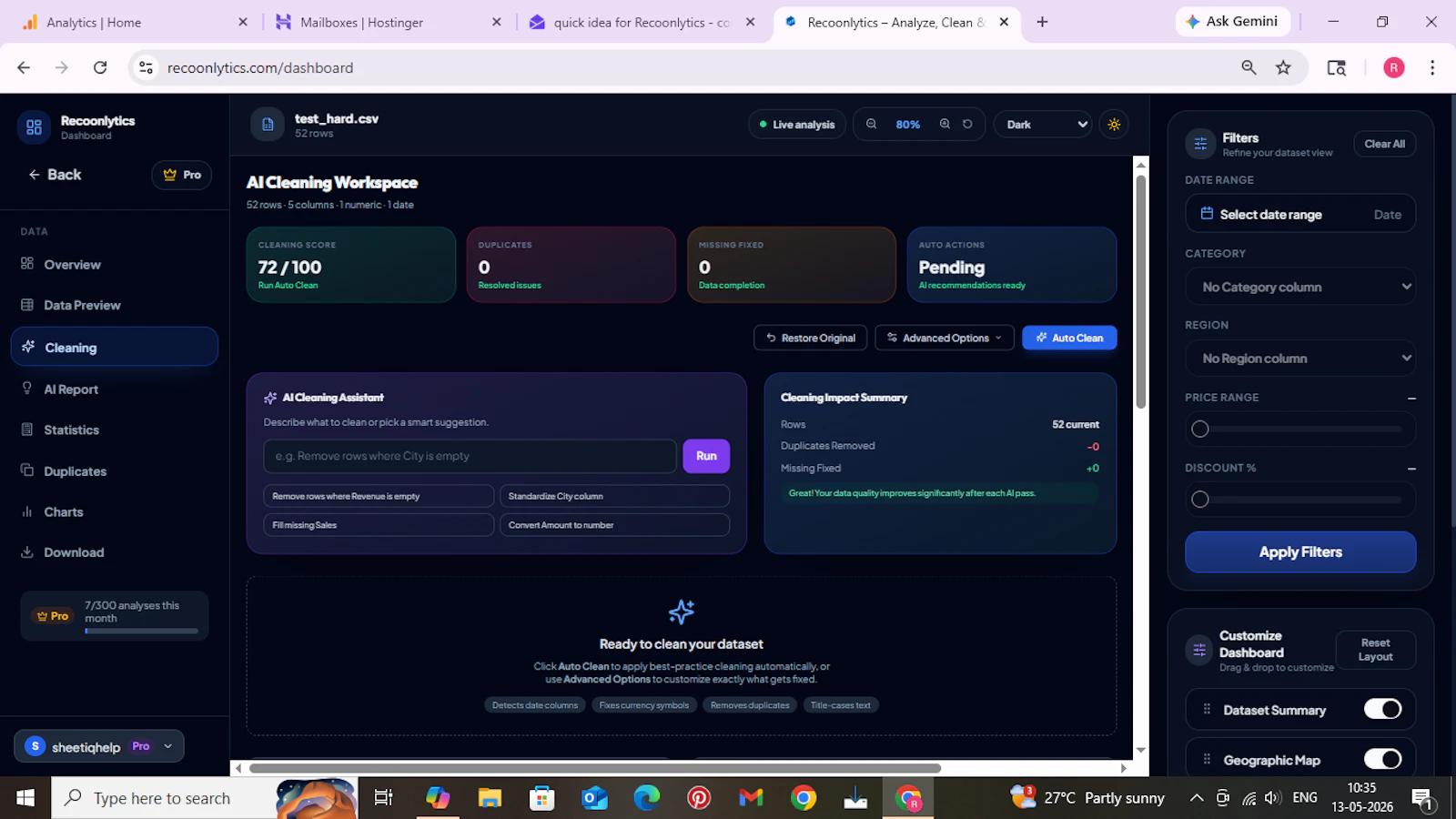 Recoonlytics screenshot 6
