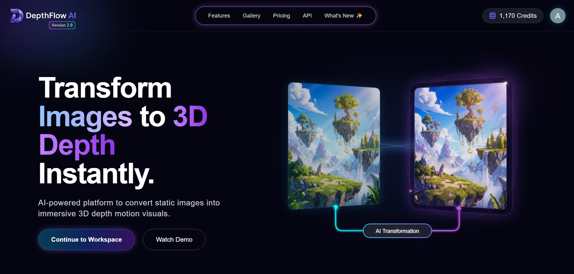 Depthflow AI gallery image