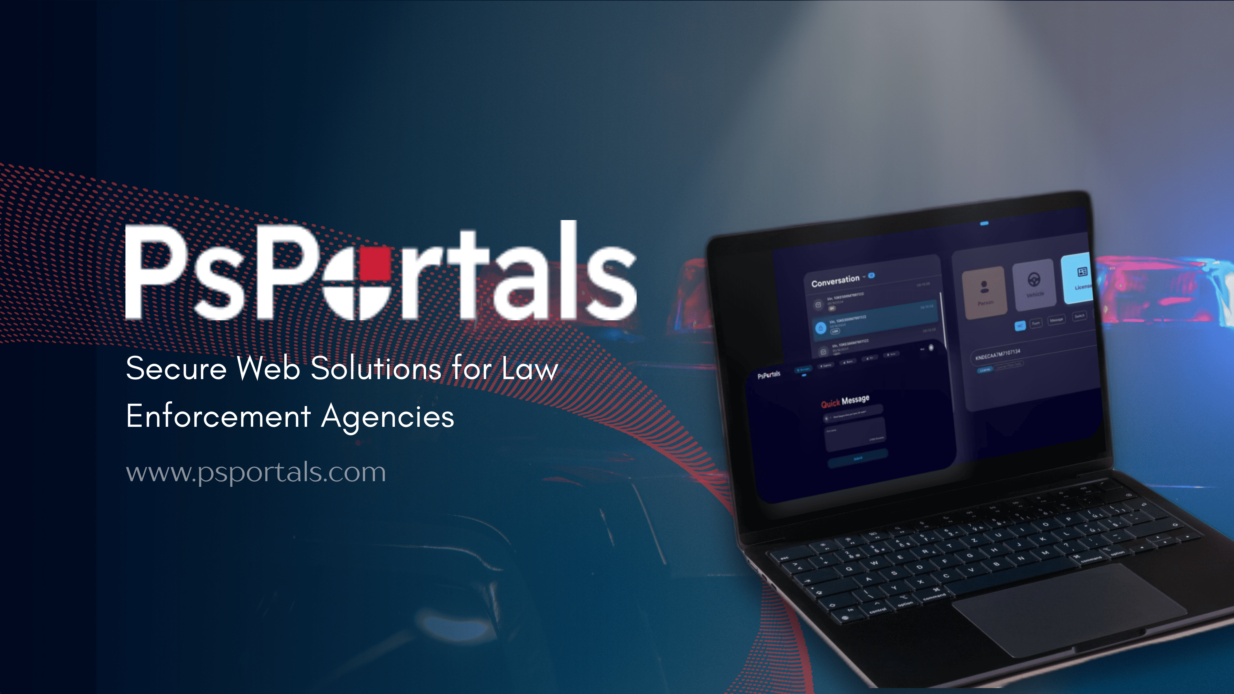 PsPortals - Main product screenshot demonstrating key features and user interface