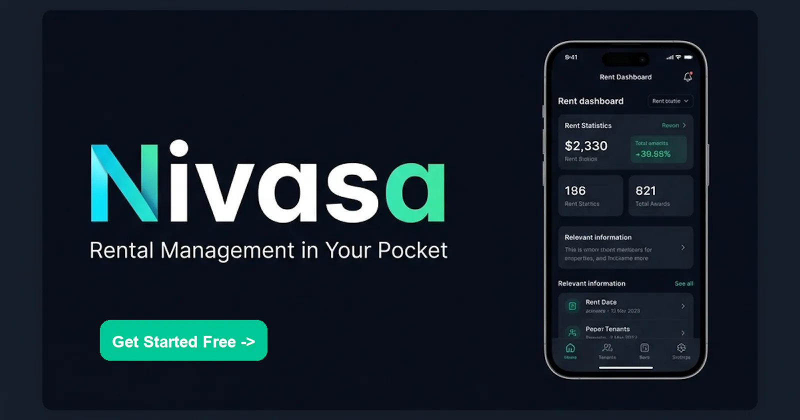 Nivasa App screenshot 1
