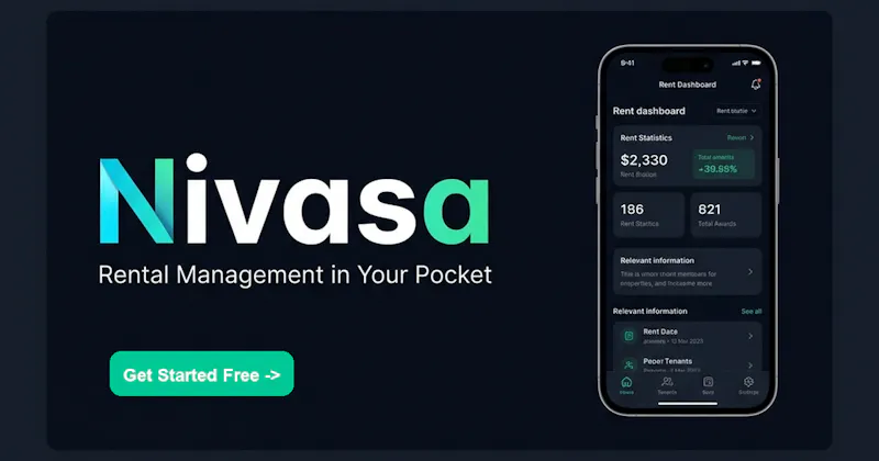 Nivasa App screenshot 1