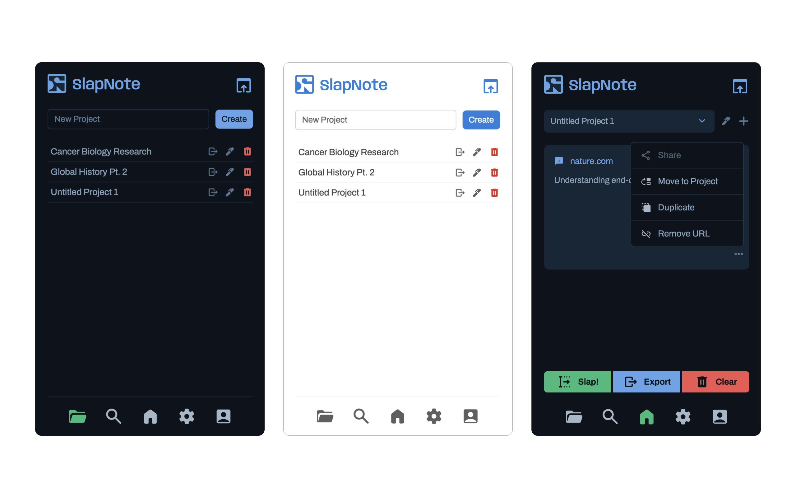 SlapNote - Screenshot 5 showing product features and functionality