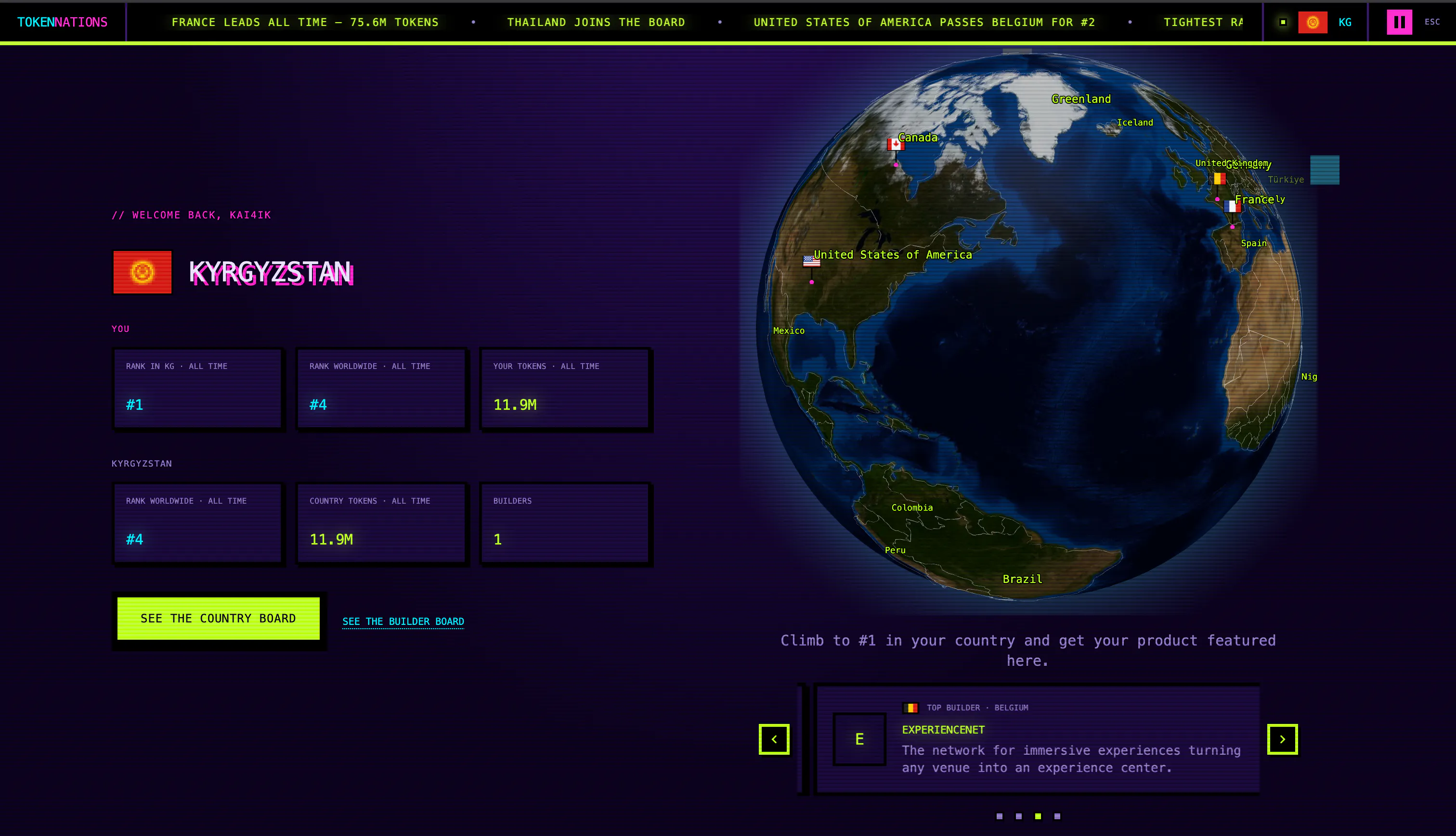 TokenNations gallery image