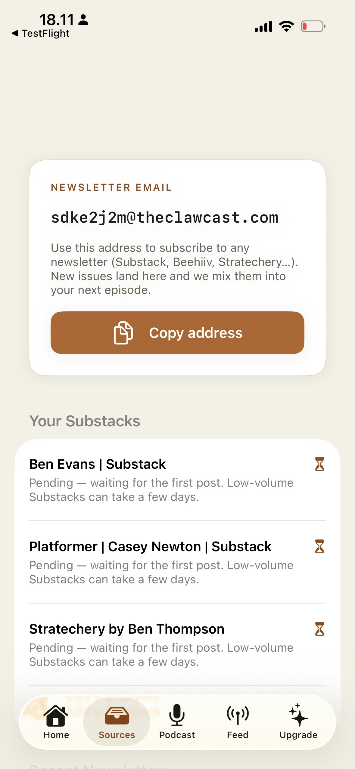 theclawcast gallery image