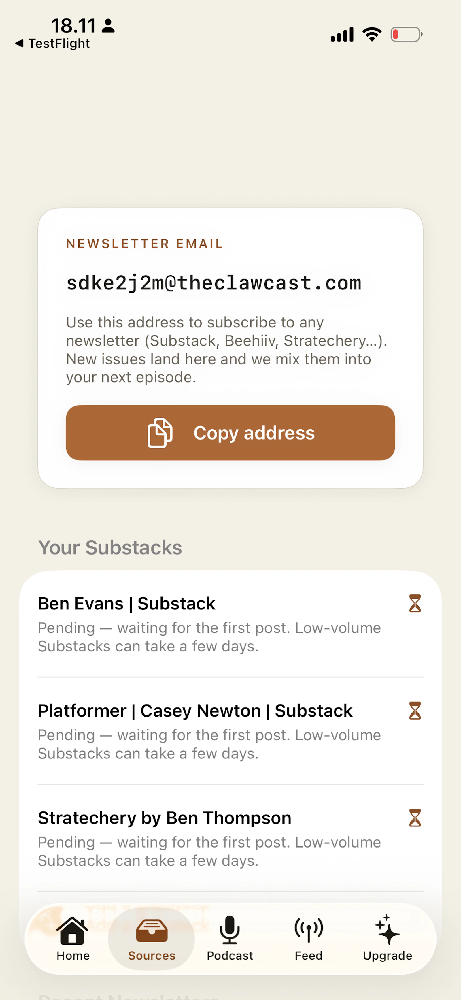 theclawcast screenshot 2