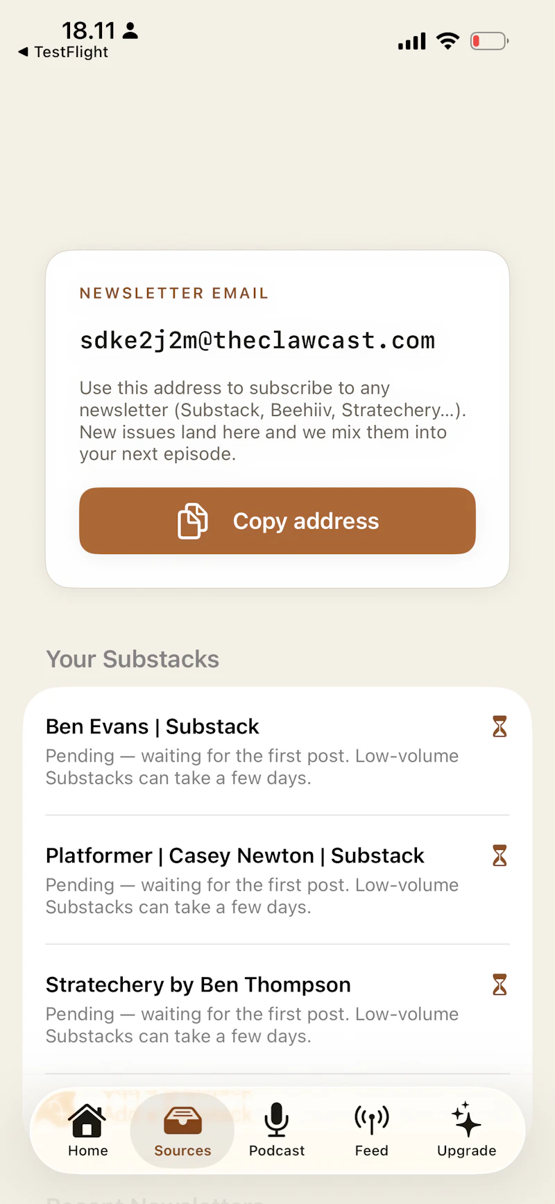 theclawcast screenshot 2