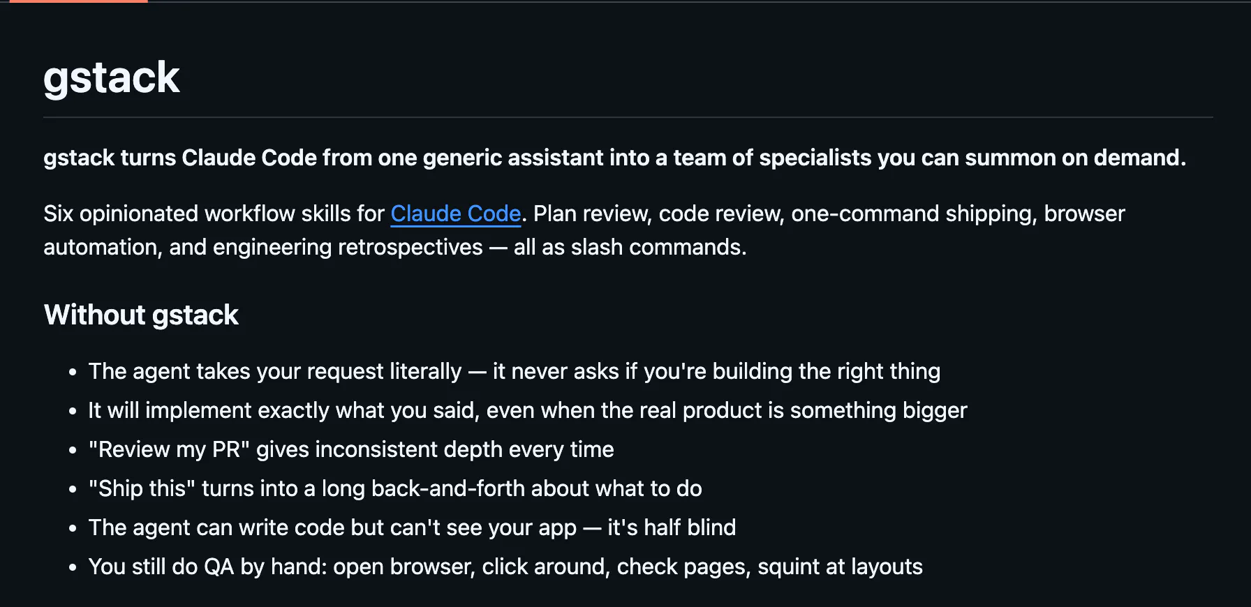 GStack: Use Garry Tan's exact Claude Code setup | Product Hunt