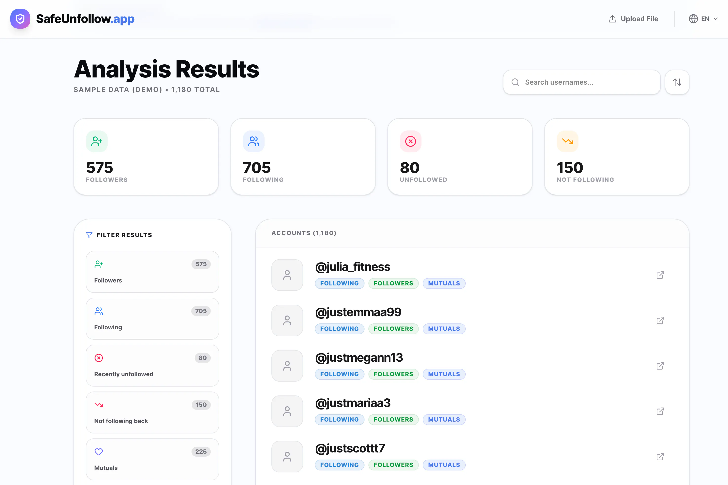 Instagram Unfollow Tracker gallery image