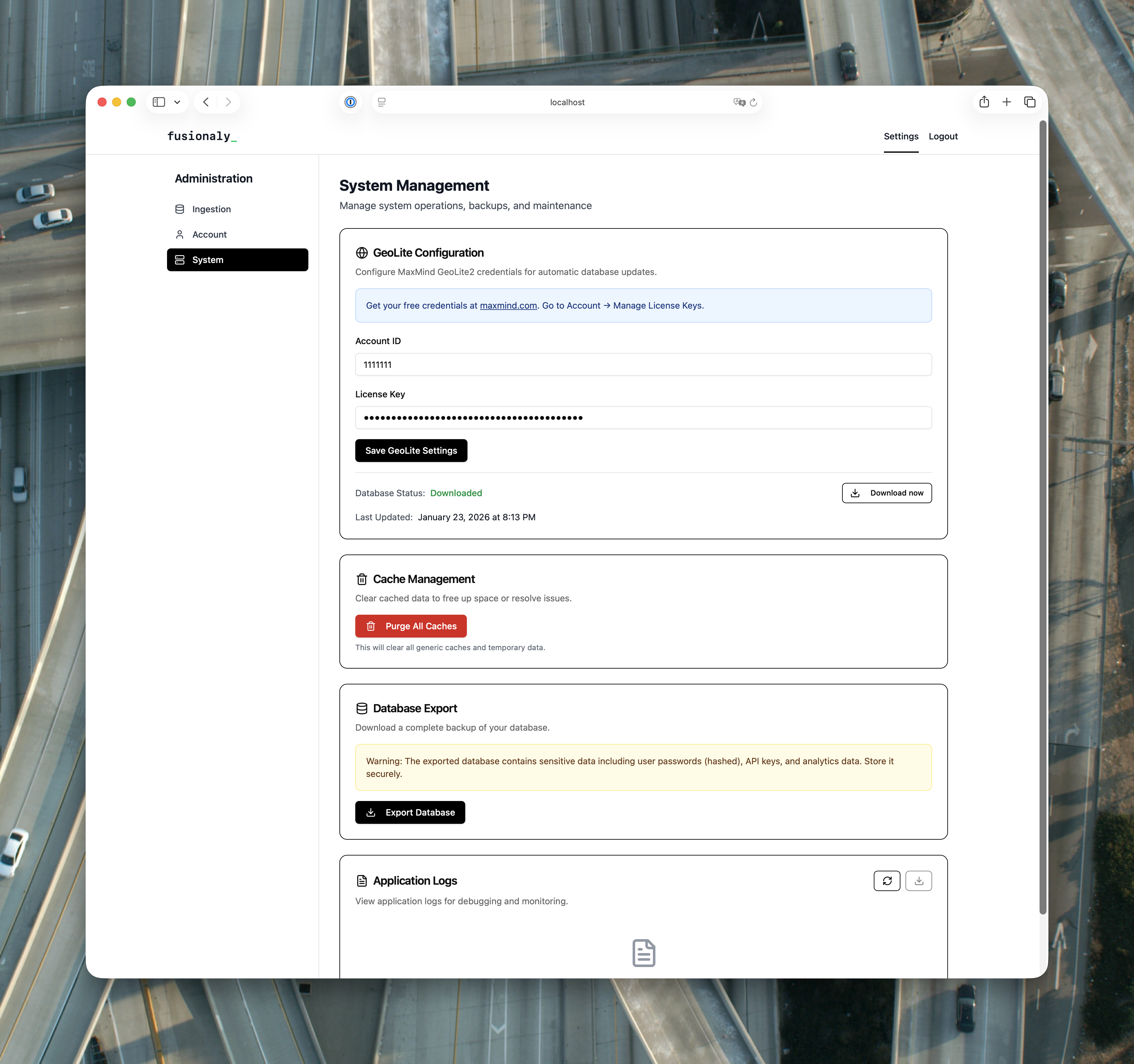 Fusionaly - Screenshot 5 showing product features and functionality