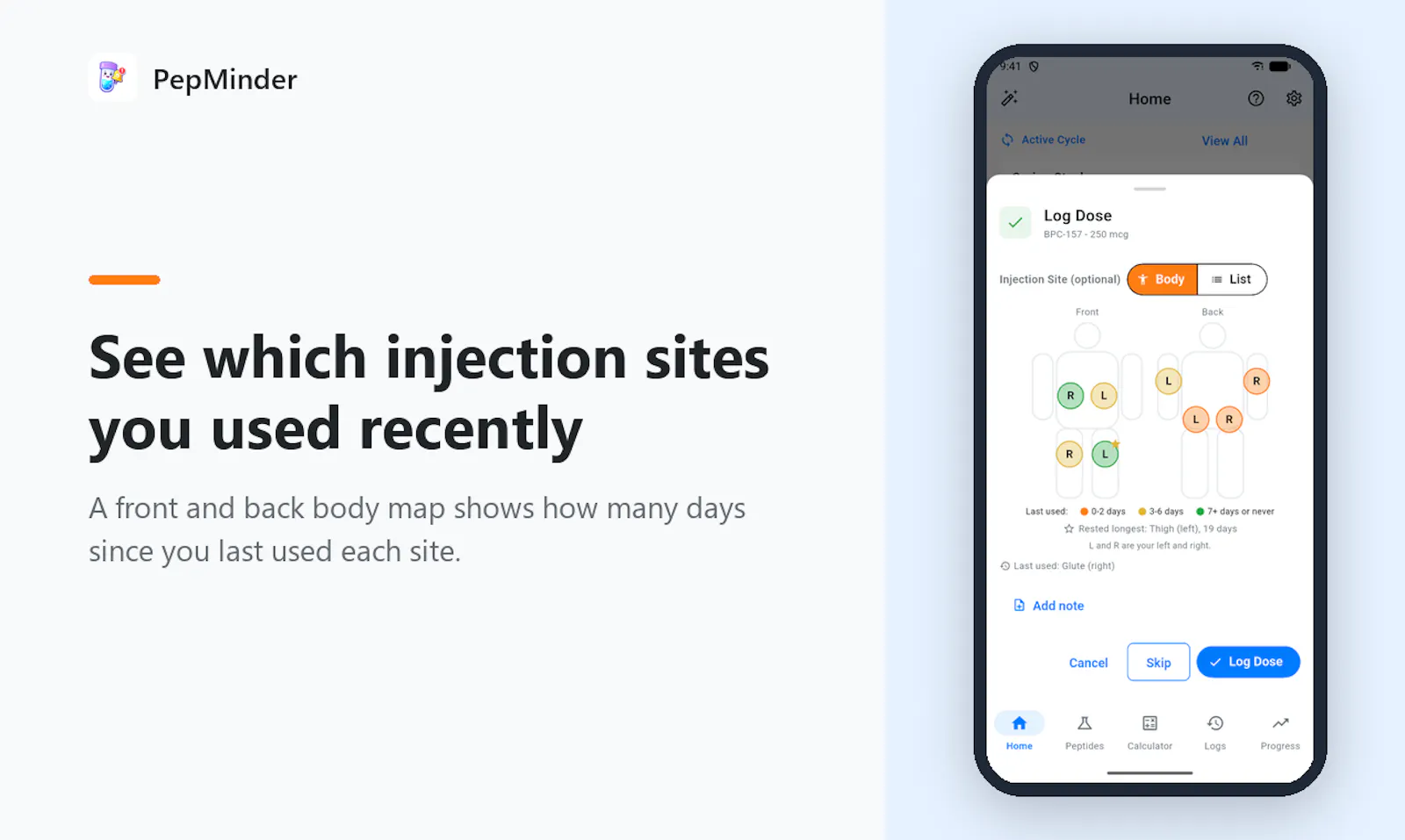 PepMinder screenshot 4