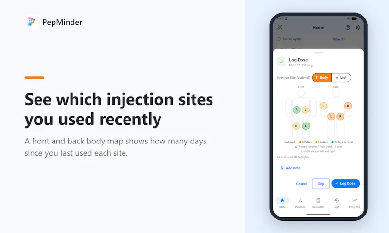 PepMinder screenshot 4