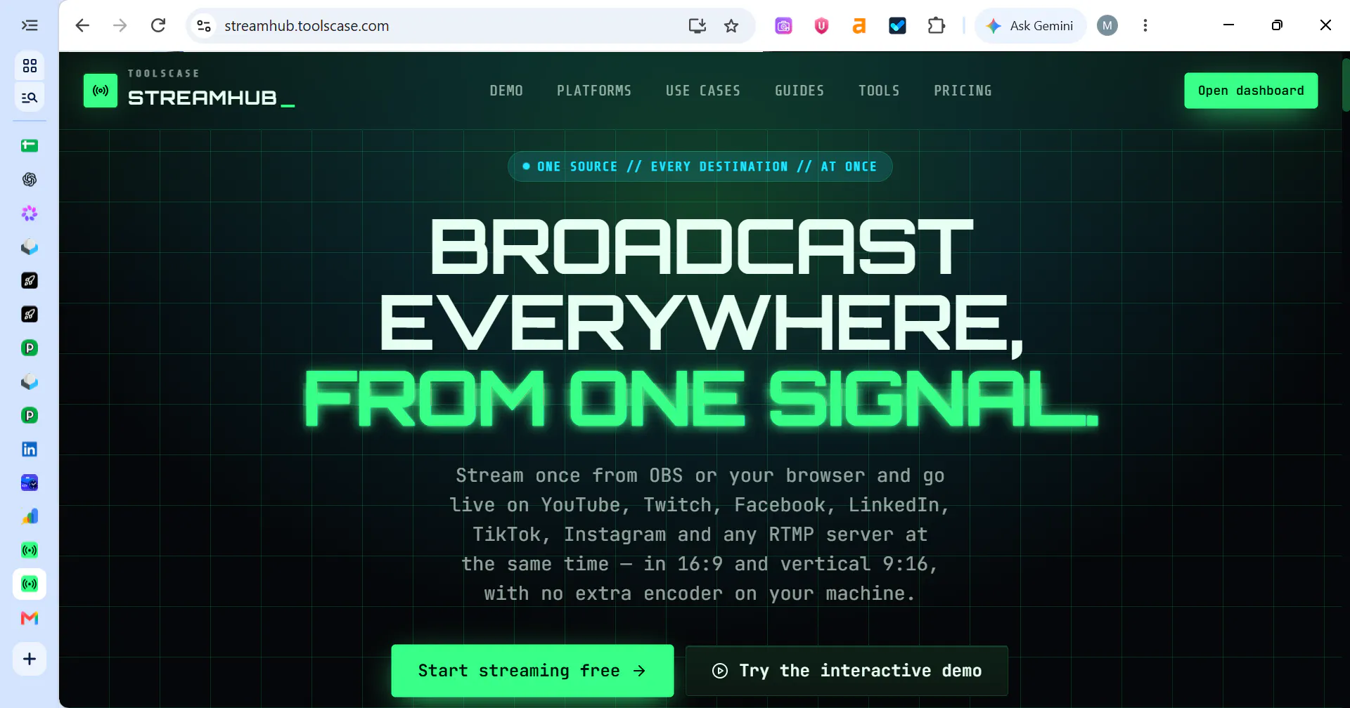 Toolscase StreamHub gallery image