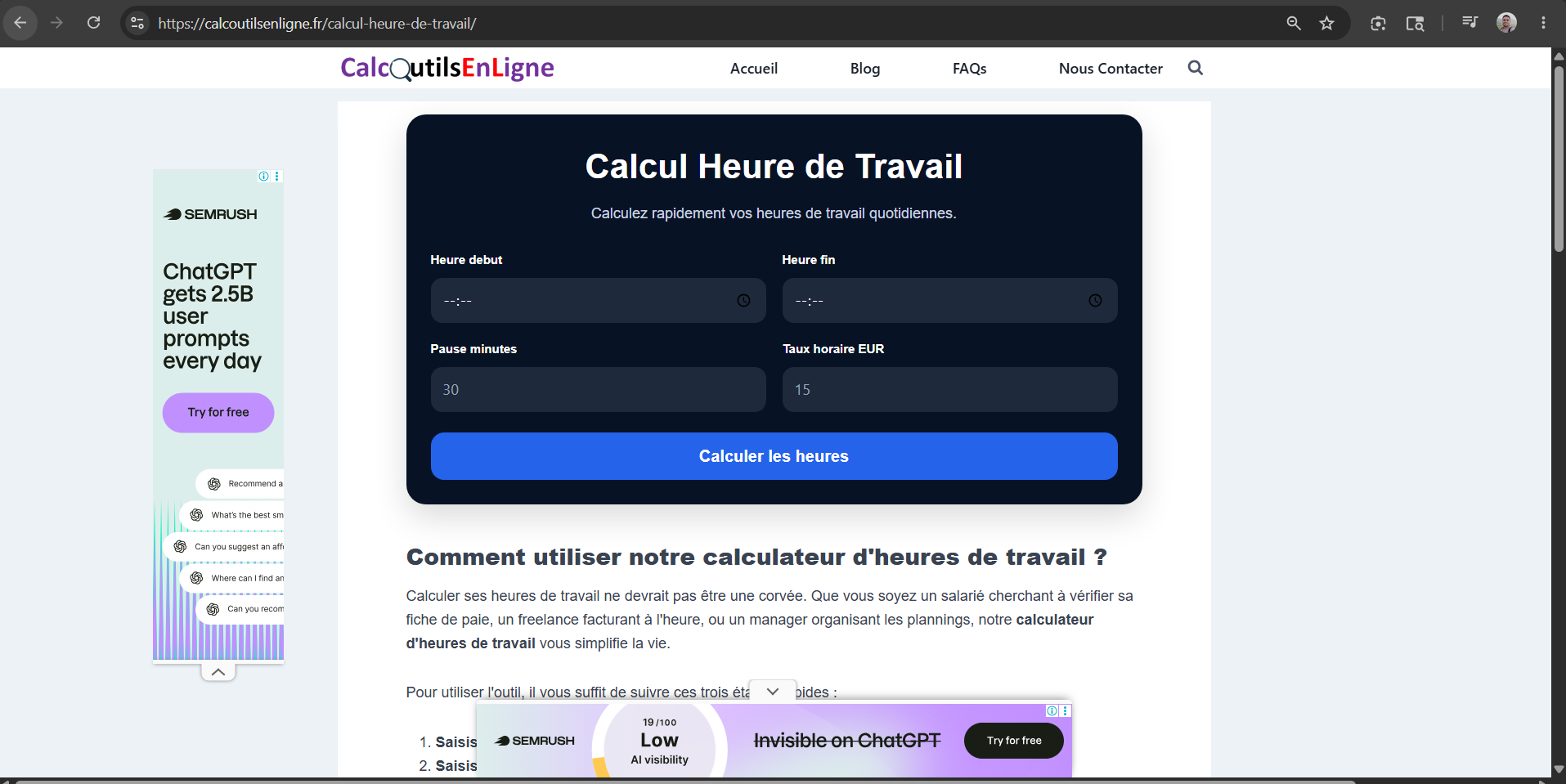 CalcOutilsEnLigne gallery image