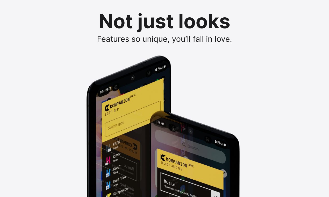 وسائط محفز لـ KLWP - تجربة iOS الأكثر اكتمالا على Android من خلال KLWP 3