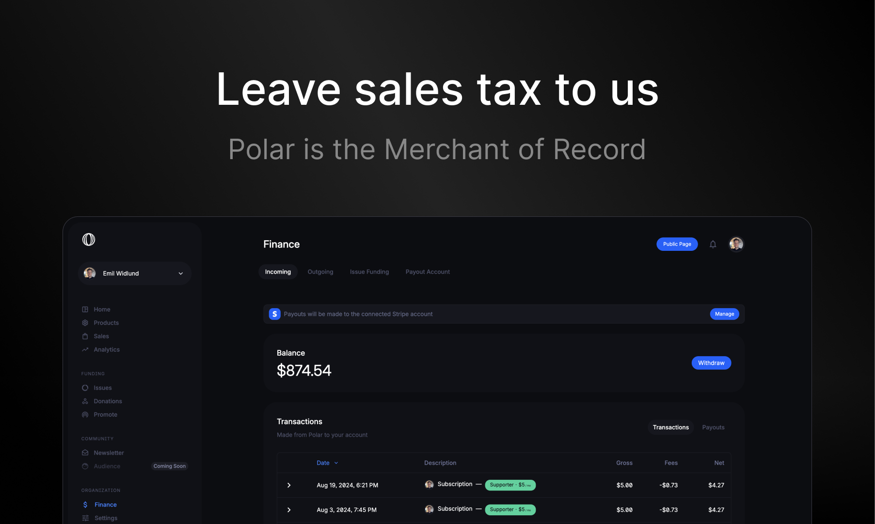 Polar - An open source monetization platform for developers media 4