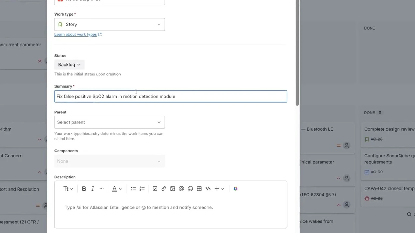 MedTech Compliance Tracker screenshot 1 (video preview)