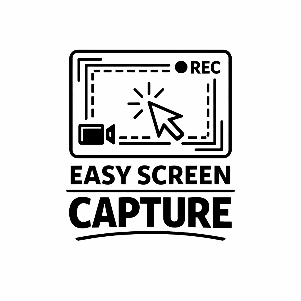 Easy Screen Capture Free - Product Hunt launch logo and brand identity