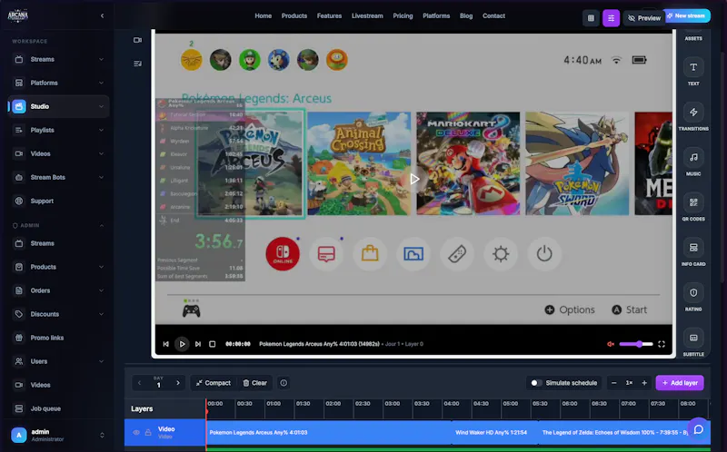 Arcana Stream screenshot 7