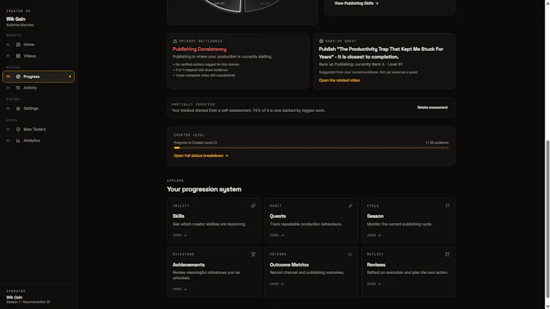 Creator OS screenshot 4