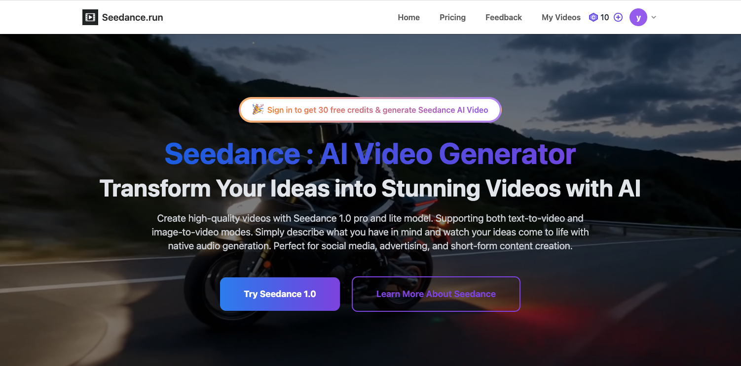 Seedance 1.0 Pro - 텍스트 및 이미지에서 고품질 비디오를 만듭니다 미디어 3