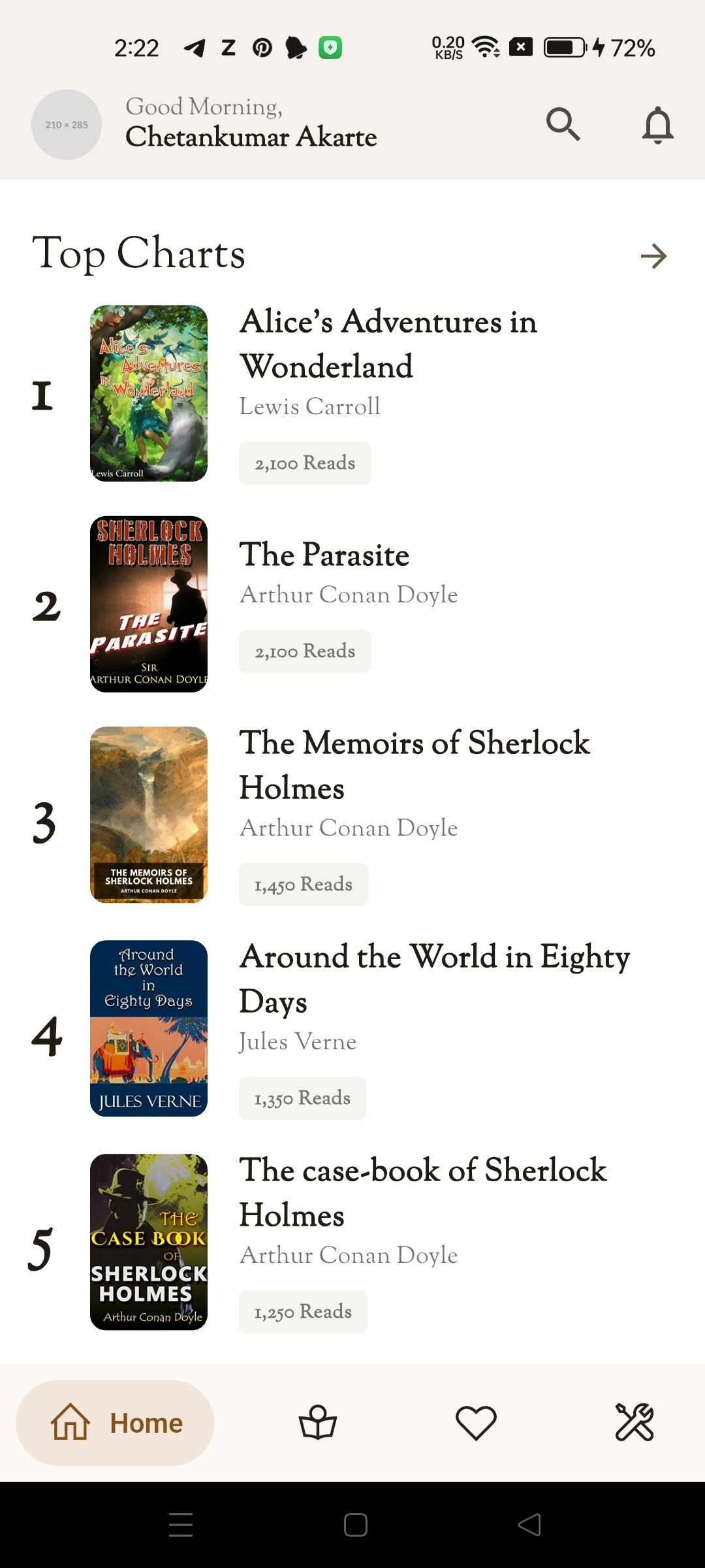 fliif Reader eBook app gallery image