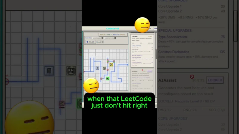 CodeGrind screenshot 1 (video preview)