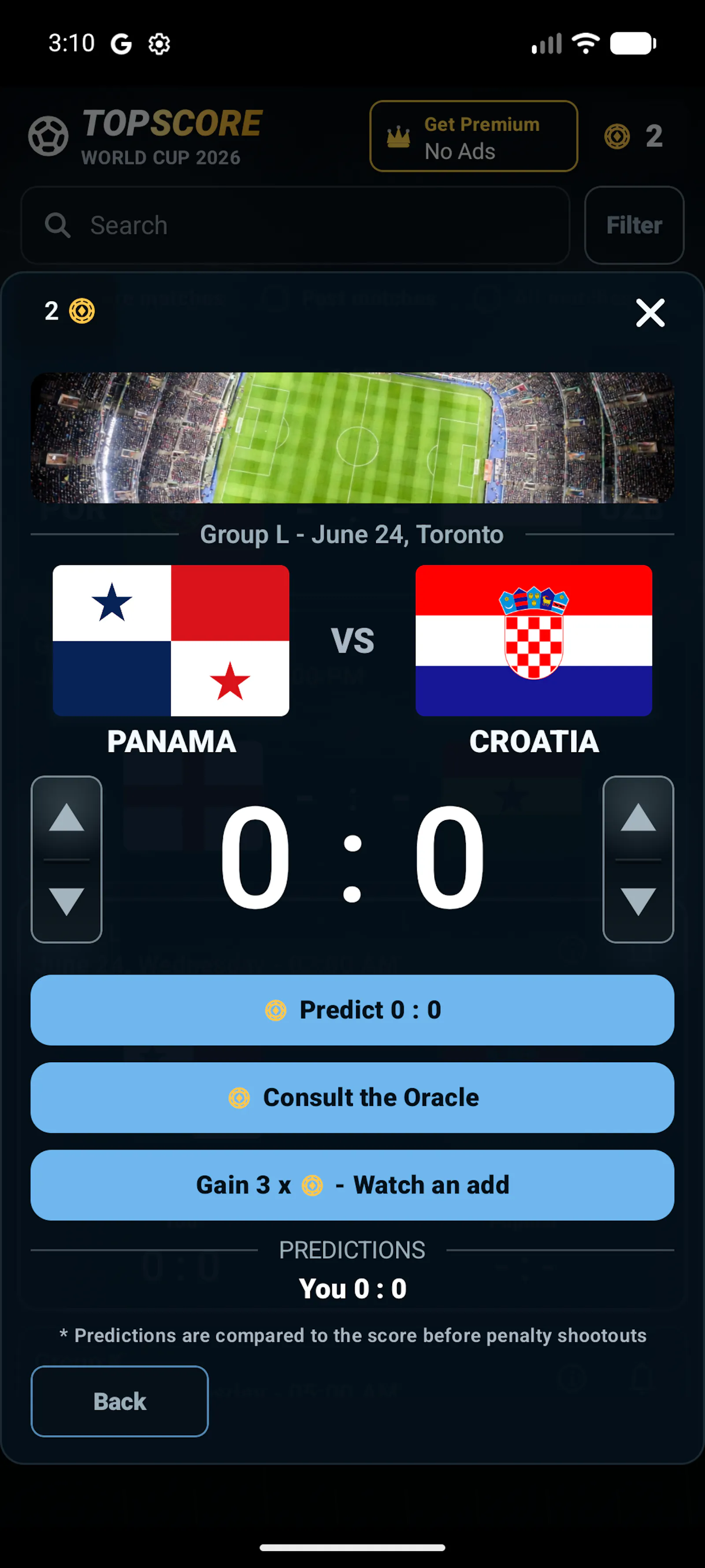 TopScore - World Cup 2026 Android app screenshot 4