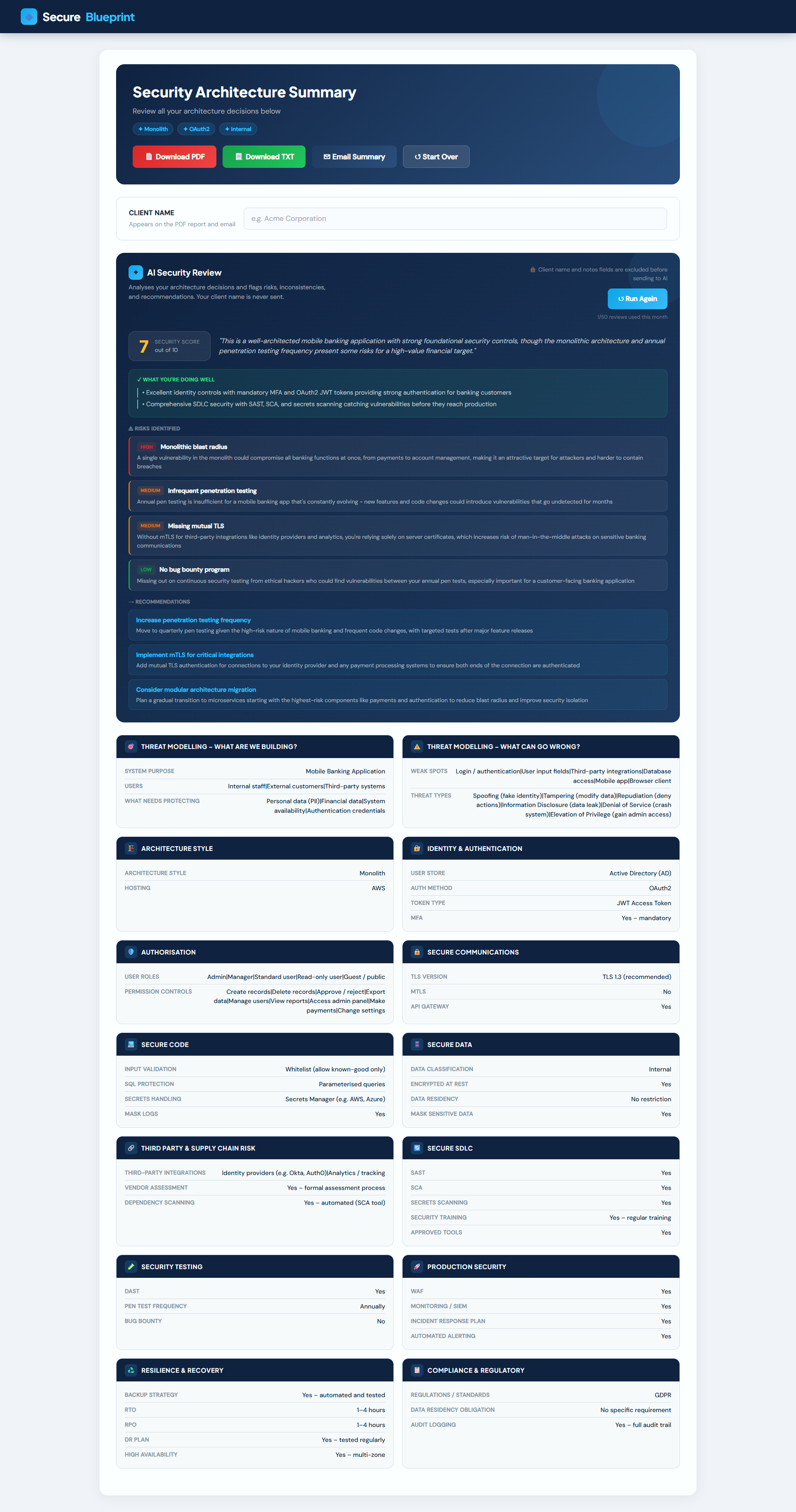 SecureBlueprint  gallery image