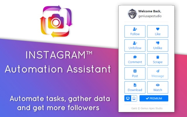 GARIZ Instagram Productivity Booster gallery image