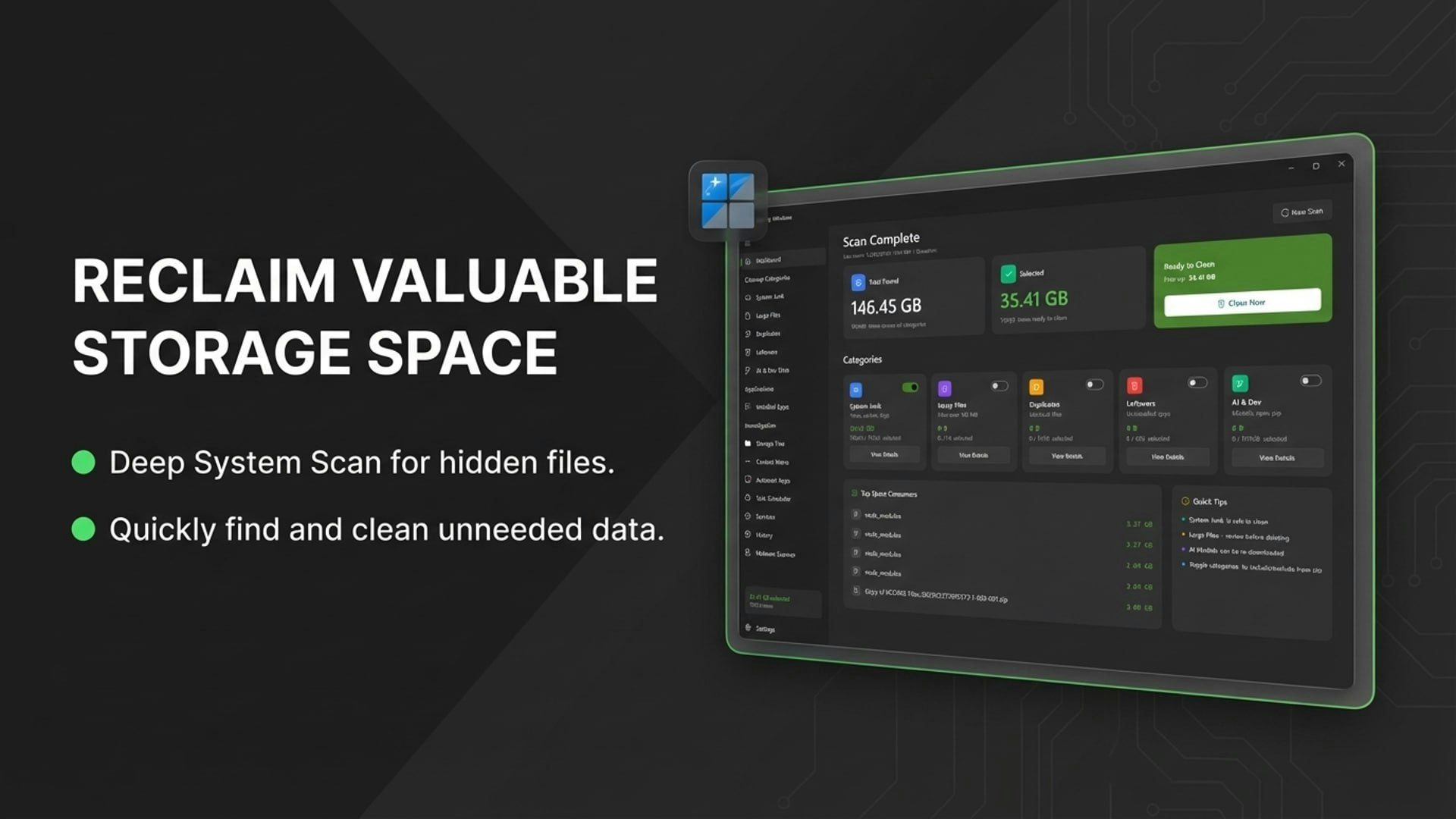 CleanMyWindows – Boost & Clean your PC gallery image