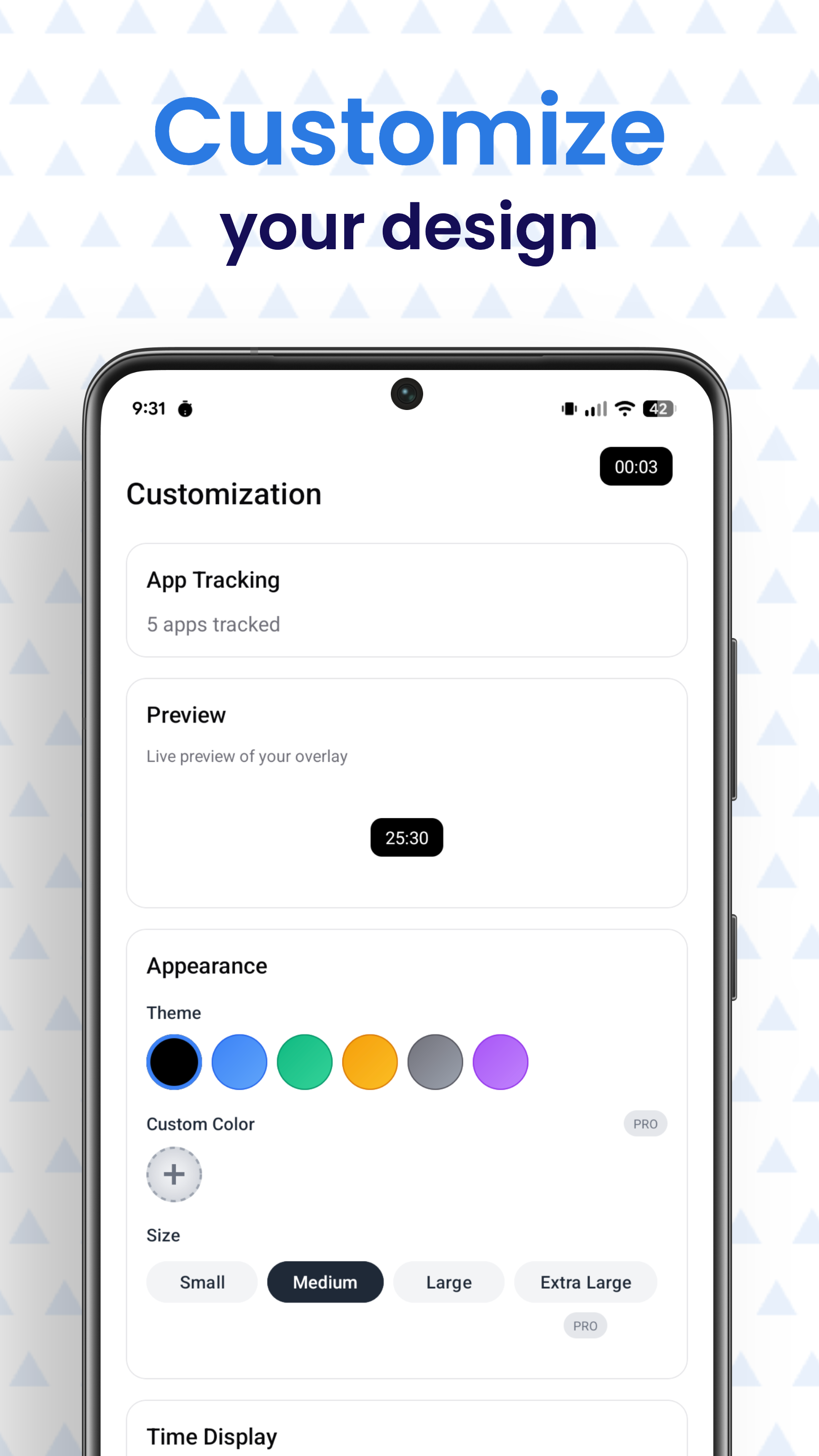AppDose: Real-Time Screen Time - Screenshot 4 showing product features and functionality