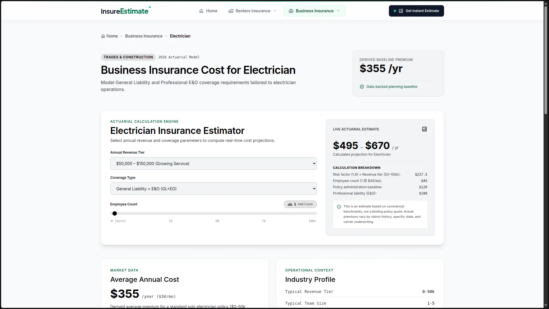 InsureEstimate gallery image