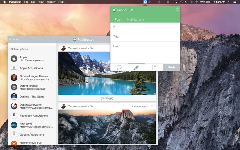 Pushbullet for Mac gallery image
