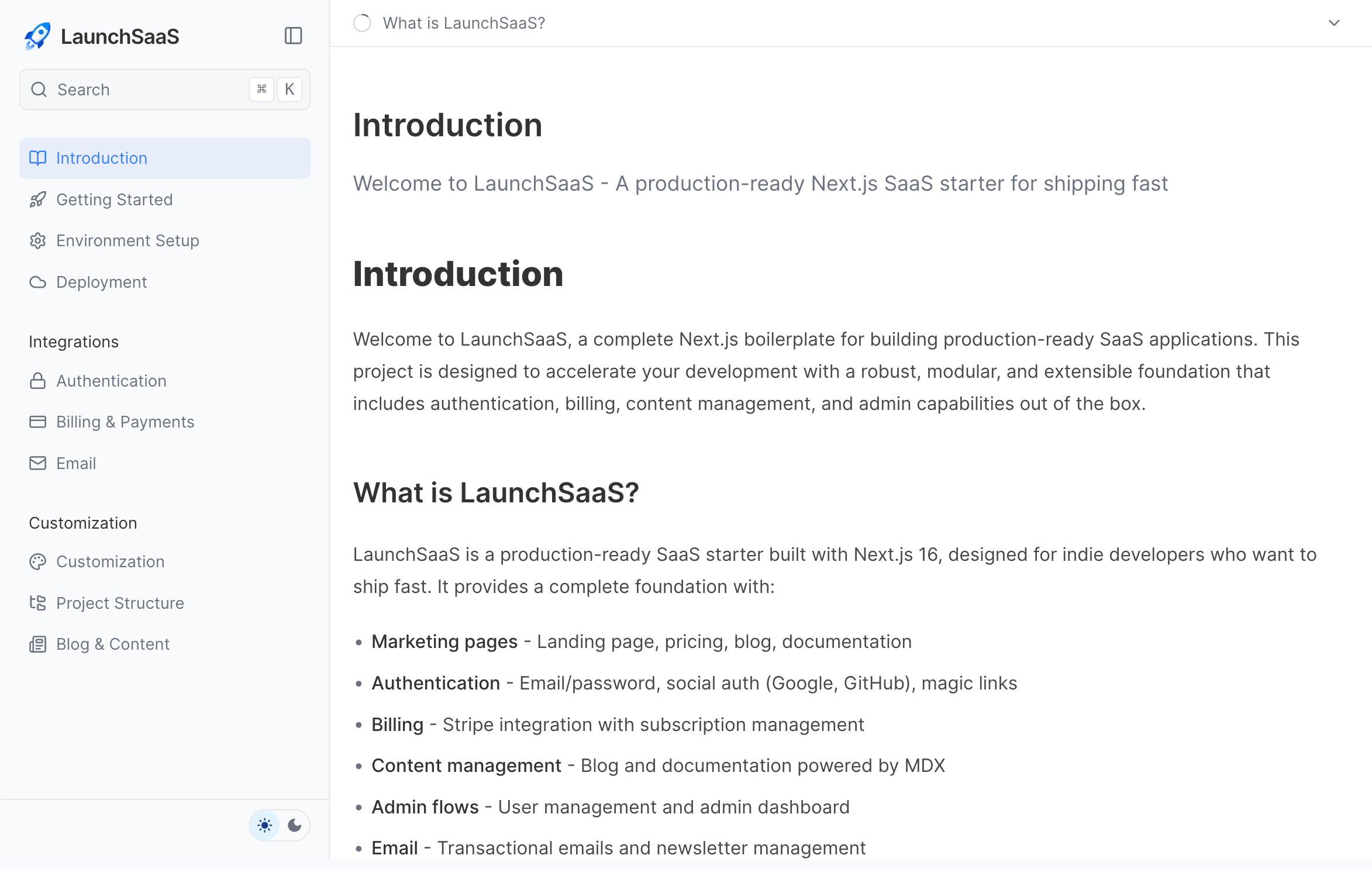 LaunchSaaS gallery image