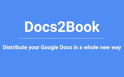 Docs2Book [discontinued] media 1
