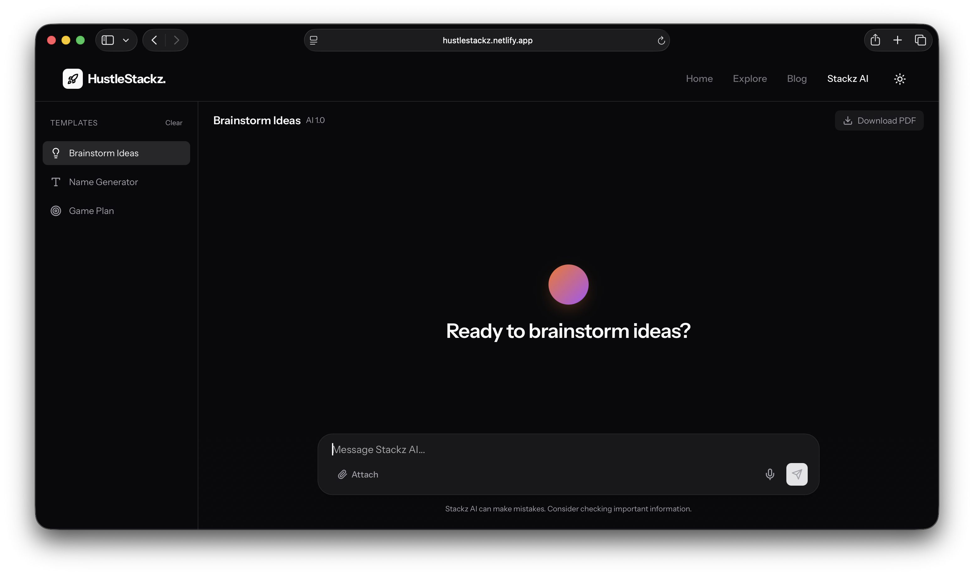 HustleStackz - Screenshot 4 showing product features and functionality