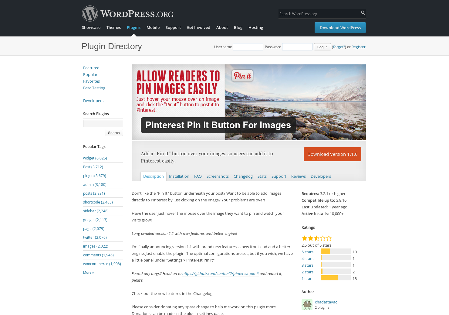 Pinterest Pin It Button For Images gallery image