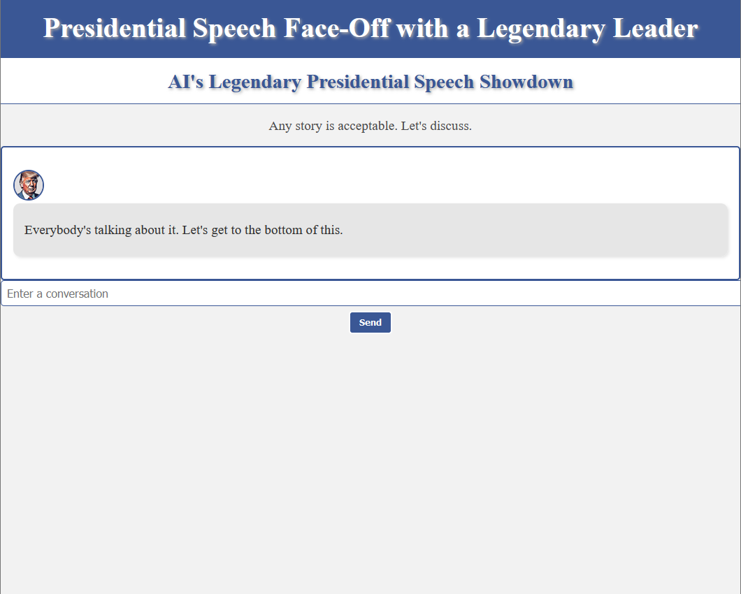 Presidential Speech Duel media 3