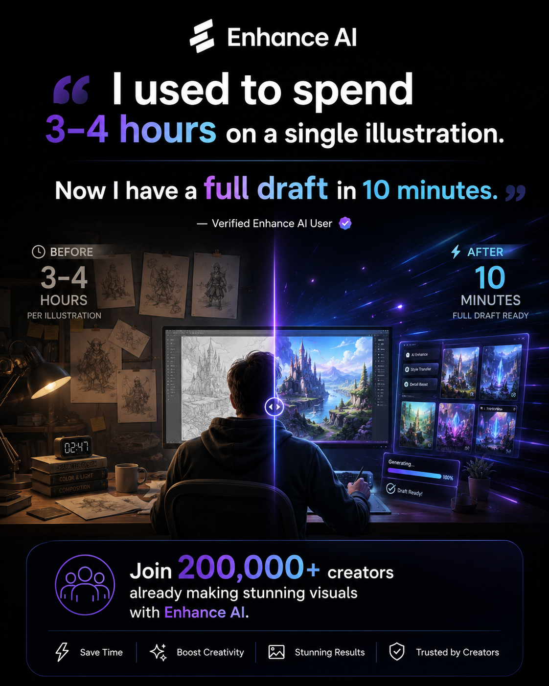 Enhance AI gallery image