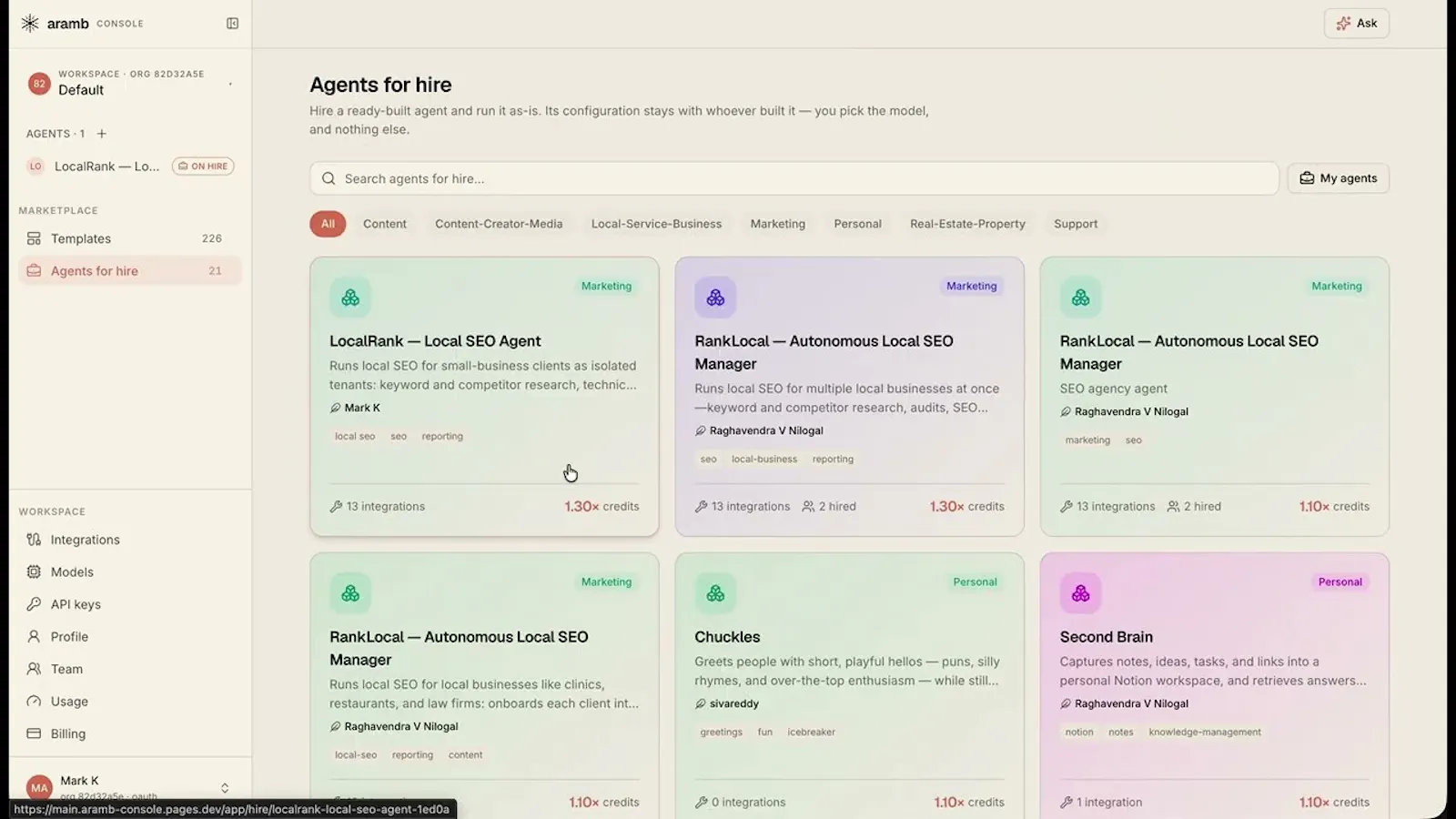 Aramb screenshot 1 (video preview)