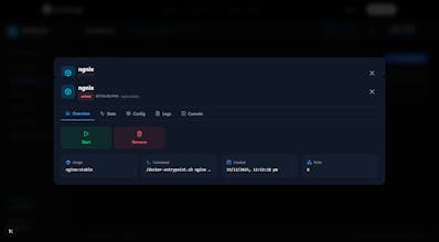 Dock Forge Docker Hosting Control Panel gallery image