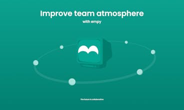 エンパイのイラスト、AIによる心理療法の魔法を用いたチーム間の高度な相互作用の描写