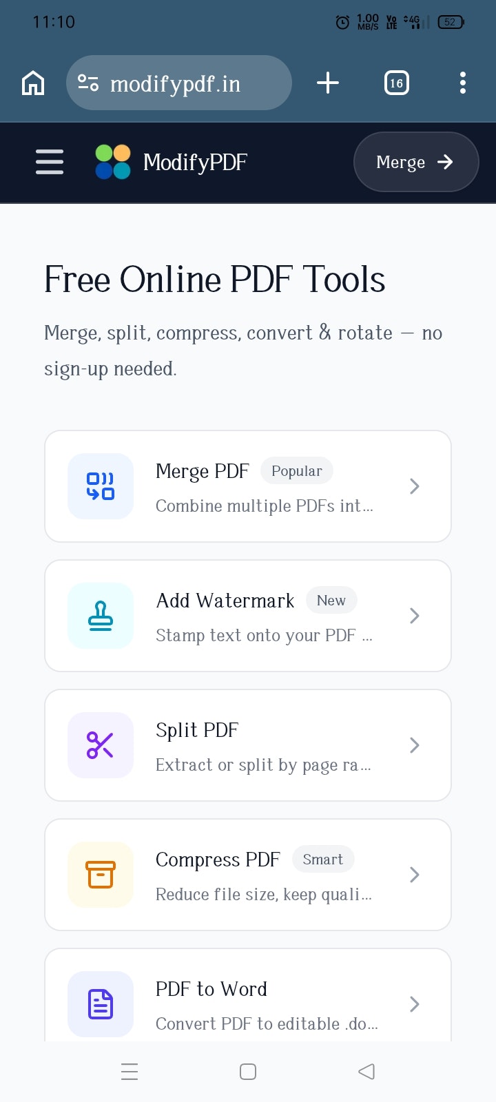 ModifyPDF gallery image