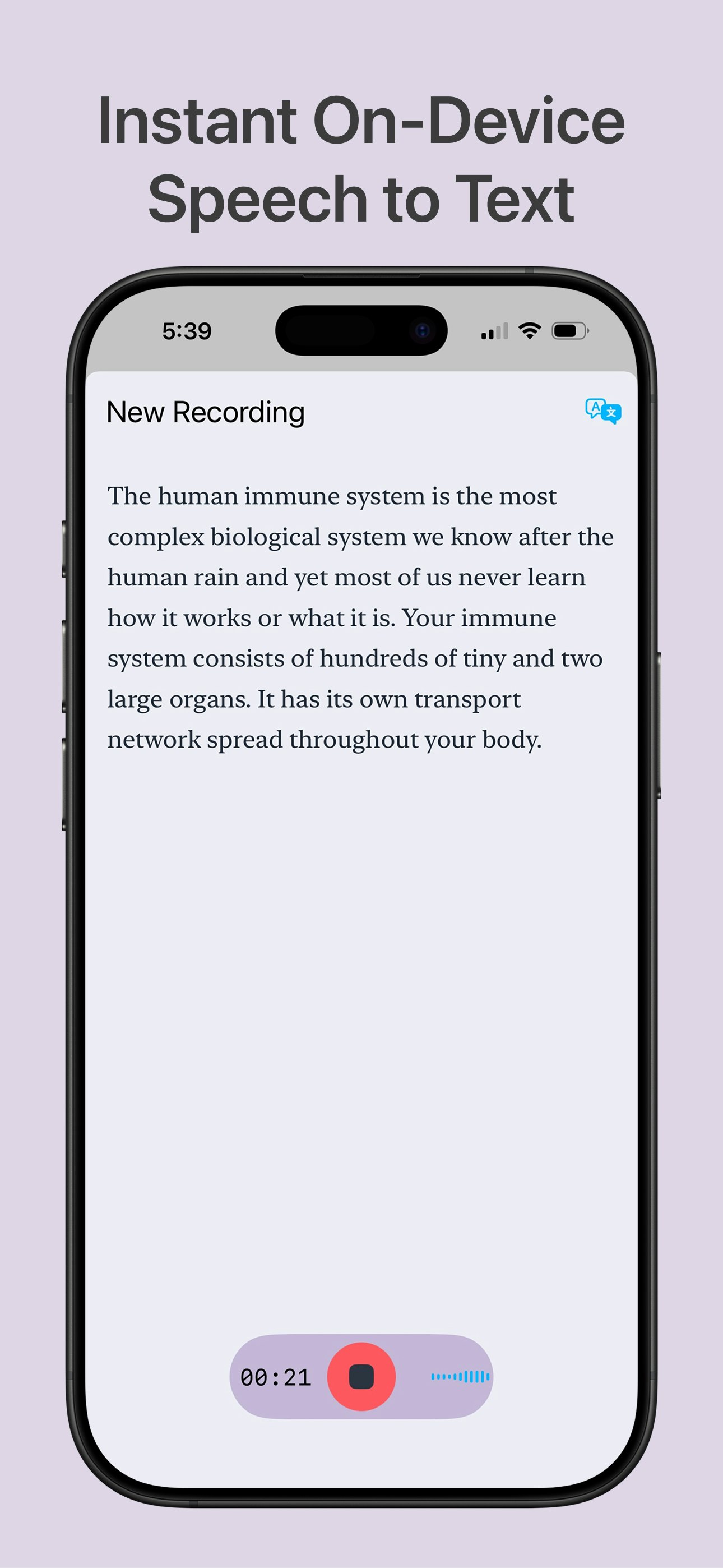 Tensha - Main screenshot showing features and interface