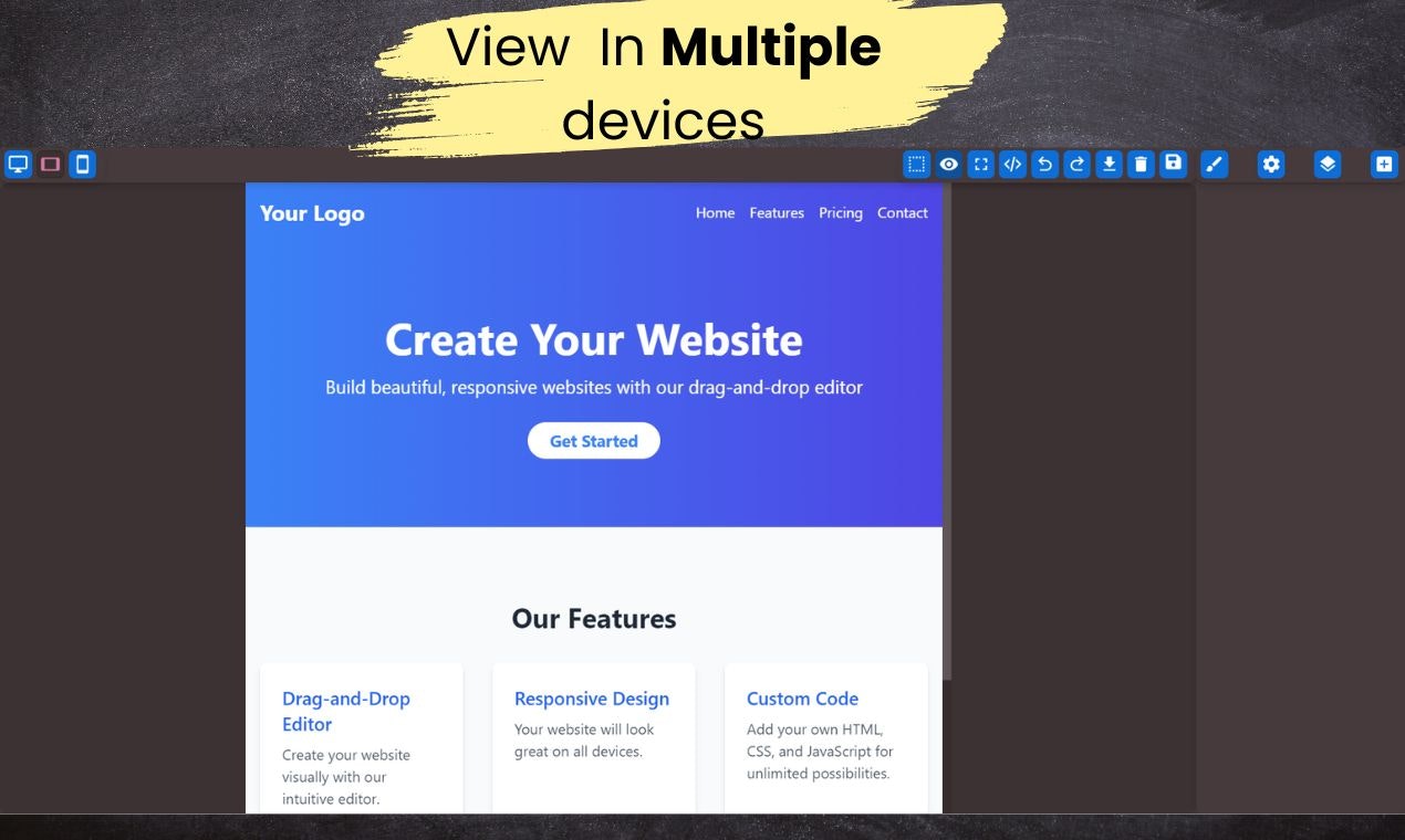 CreatoPage - Сборщик веб-сайтов без кода медиа 2